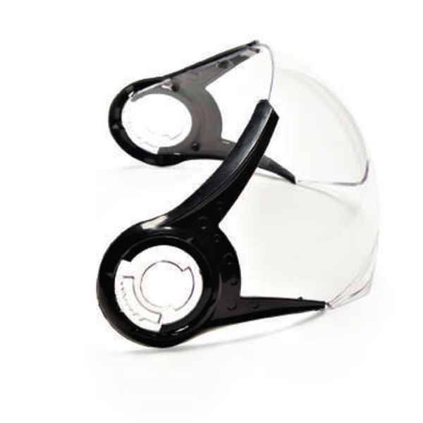 Royal Enfield Jet Visor Clear With Plastic Caps