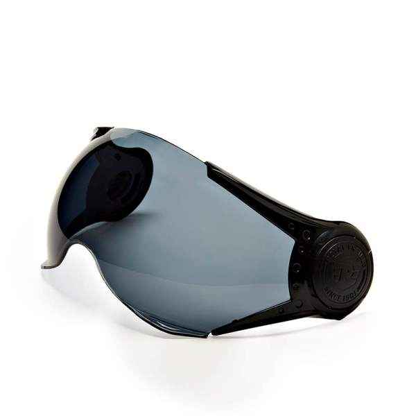 Royal Enfield Jet Visor Smoke Tinted With Plastic Caps