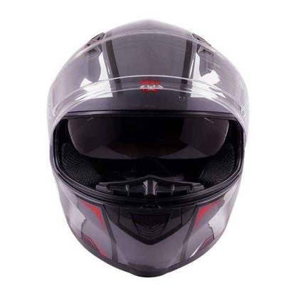 Royal Enfield Lightwing Wing Logo Full Face Helmet Grey