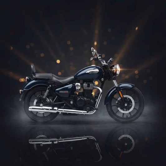 Royal Enfield Meteor 350 1:12 Scale Model (Blue)
