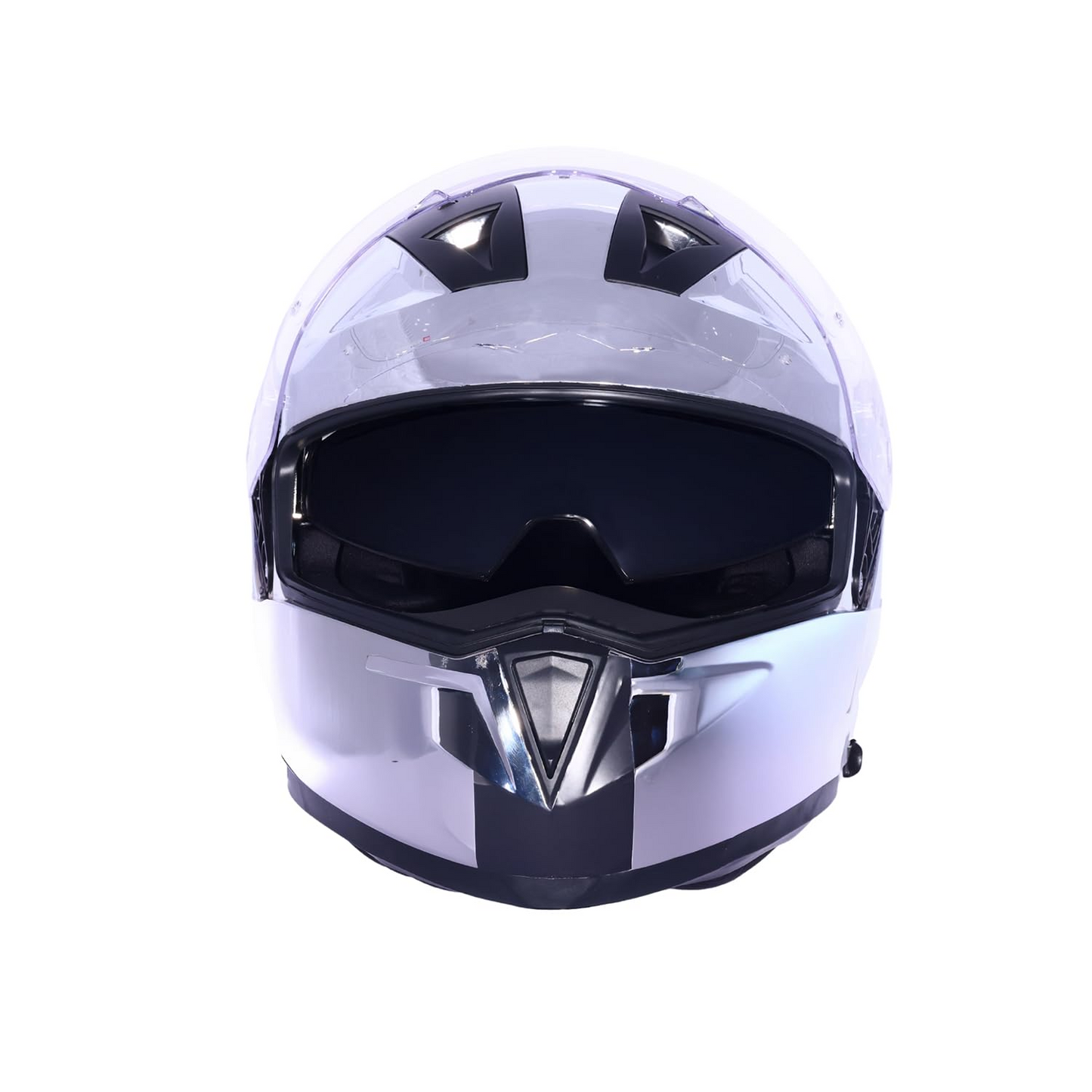 Royal Enfield Mettle FF Chrome Full Face Helmet
