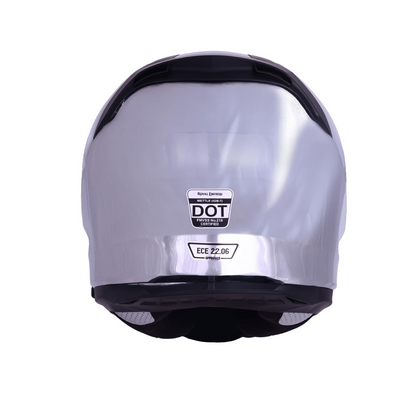 Royal Enfield Mettle FF Chrome Full Face Helmet