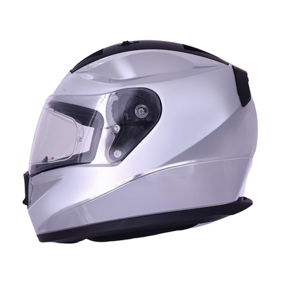Royal Enfield Mettle FF Chrome Full Face Helmet