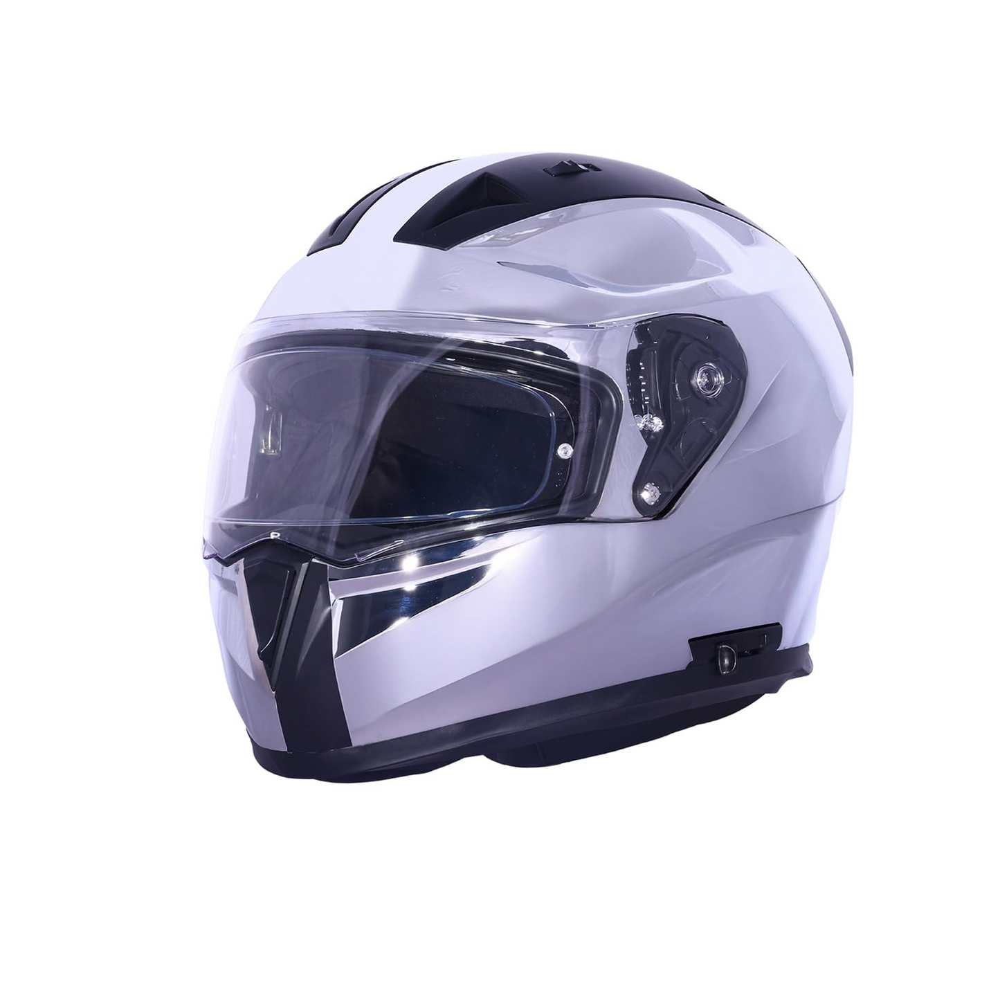 Royal Enfield Mettle FF Chrome Full Face Helmet - RRGHEA250439