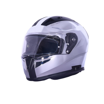 Royal Enfield Mettle FF Chrome Full Face Helmet - RRGHEA250439