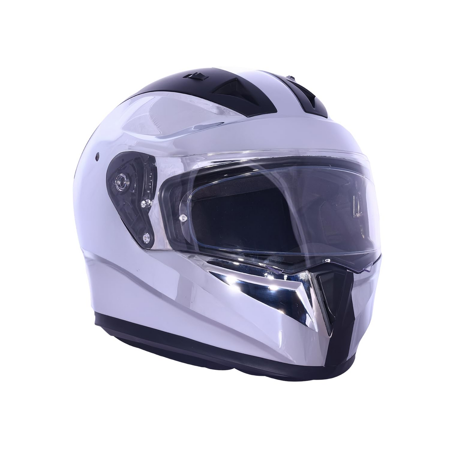 Royal Enfield Mettle FF Chrome Full Face Helmet