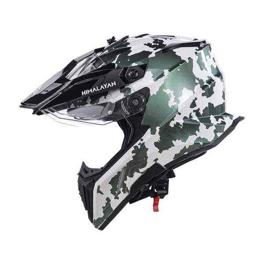 Royal Enfield Optimus Dual Sport Helmet Kamet White