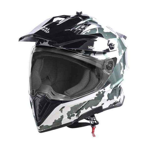 Royal Enfield Optimus Dual Sport Helmet Kamet White