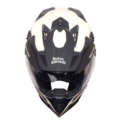 Royal Enfield Optimus Dual Sport Helmet Kaza Brown