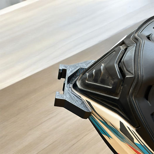 Royal Enfield Optimus Helmet Chin Mount by Motovibe