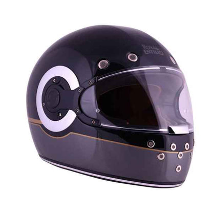 Royal Enfield RF1 FF Meteor Ring Id Abs Gloss Black Helmet