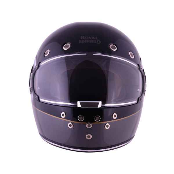 Royal Enfield RF1 FF Meteor Ring Id Abs Gloss Black Helmet