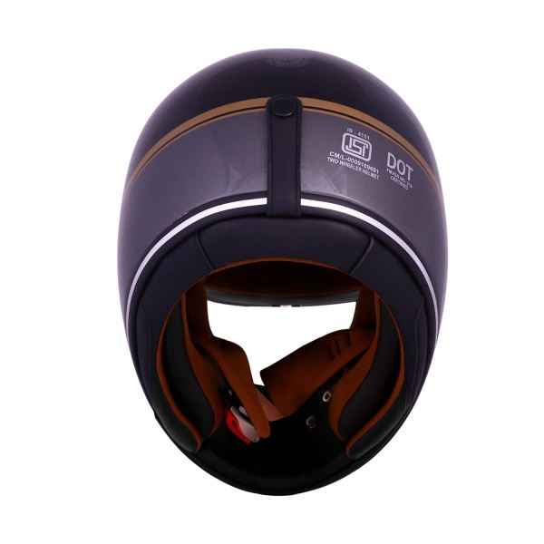 Royal Enfield RF1 FF Meteor Ring Id Abs Gloss Black Helmet