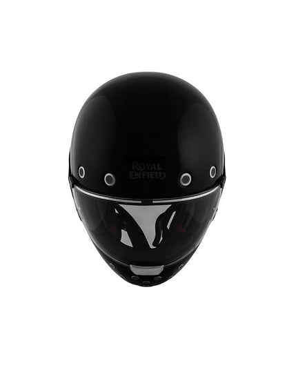 Royal Enfield RF1 FF Meteor Ring Id Abs Gloss Black Helmet