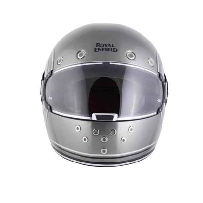 Royal Enfield RF1 FF Meteor Ring Id Abs Gloss Gun Grey Helmet