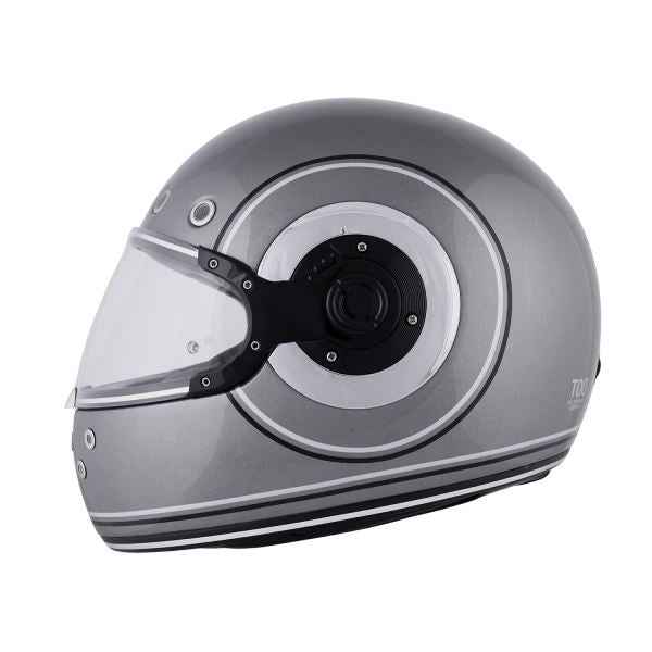 Royal Enfield RF1 FF Meteor Ring Id Abs Gloss Gun Grey Helmet