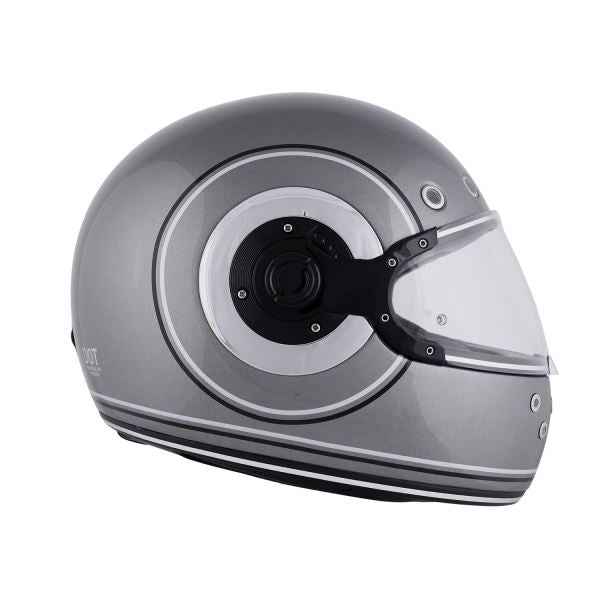 Royal Enfield RF1 FF Meteor Ring Id Abs Gloss Gun Grey Helmet