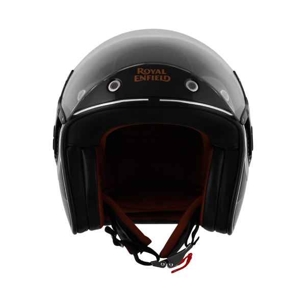 Royal Enfield RJ1 Of Meteor Marine Id Abs Gloss Black Helmet