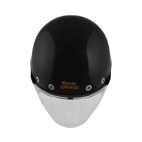 Royal Enfield RJ1 Of Meteor Marine Id Abs Gloss Black Helmet
