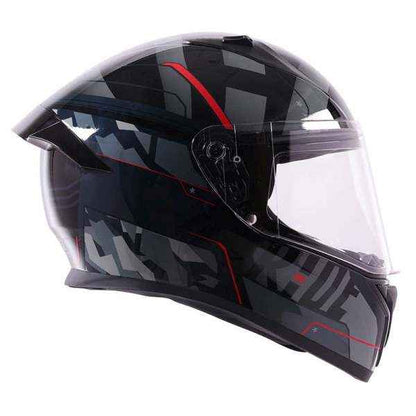 Royal Enfield Roadster Geo Camo Face Helmet Black