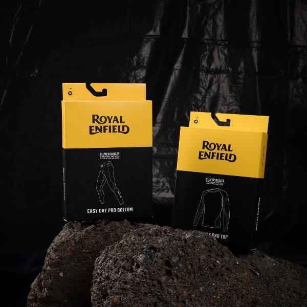 Royal Enfield Seamless Top Base Layer (Dark Grey Melange)