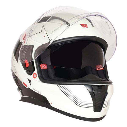 Royal Enfield Speedx Full Face Blitz Helmet Off White