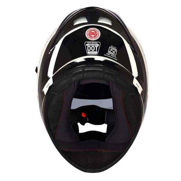 Royal Enfield Speedx Full Face Blitz Helmet Off White