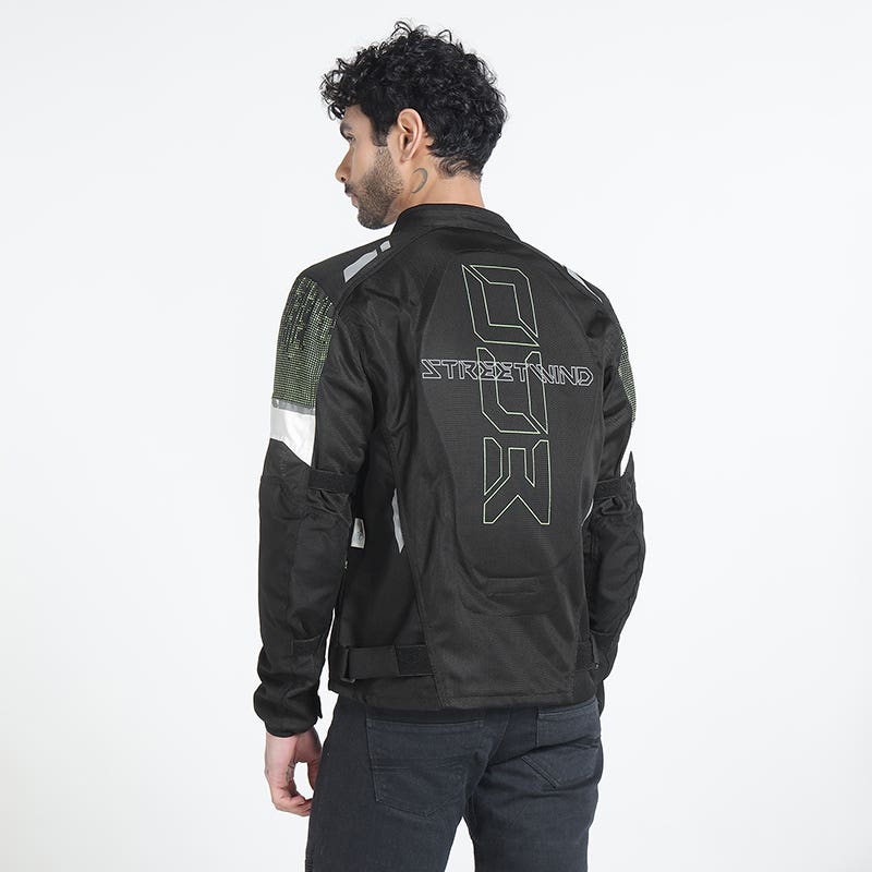 Royal Enfield Streetwind Eco 3 Riding Jacket (Green)