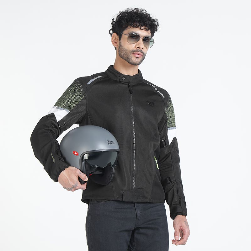 Royal Enfield Streetwind Eco 3 Riding Jacket (Green)