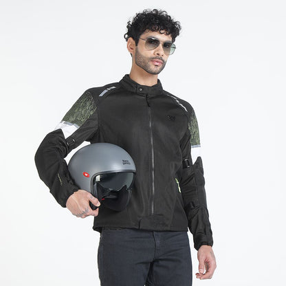 Royal Enfield Streetwind Eco 3 Riding Jacket (Green)