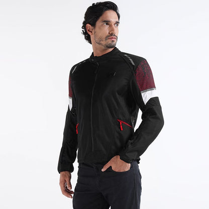 Royal Enfield Streetwind Eco 3 Riding Jacket (Red)