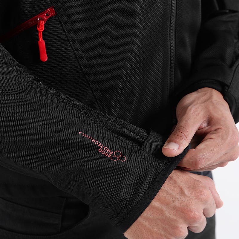 Royal Enfield Streetwind Eco 3 Riding Jacket (Red)