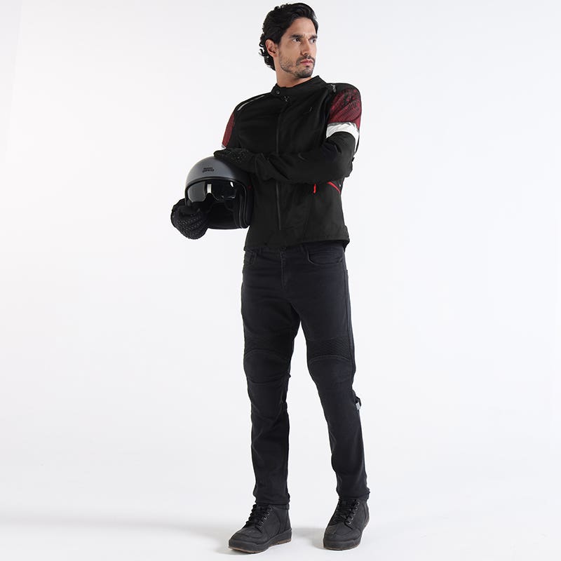 Royal Enfield Streetwind Eco 3 Riding Jacket (Red)