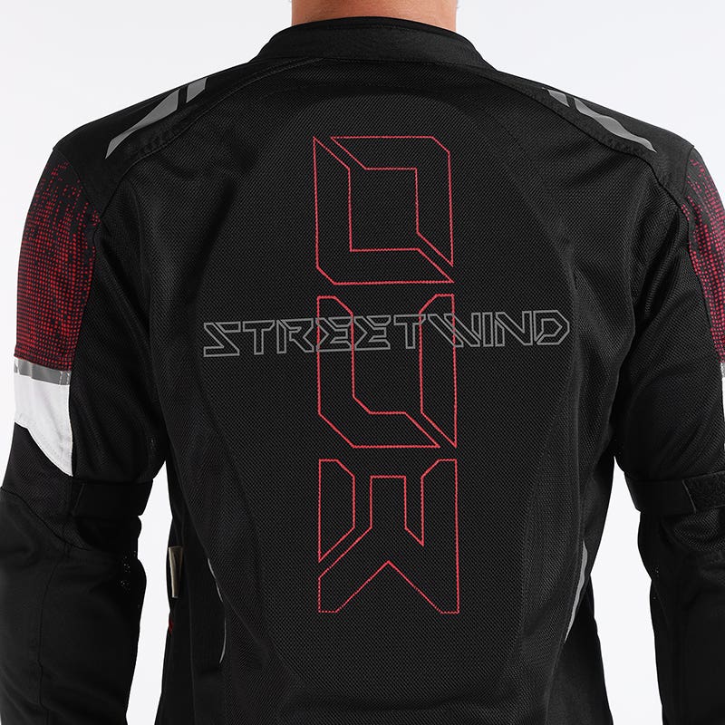 Royal Enfield Streetwind Eco 3 Riding Jacket (Red)