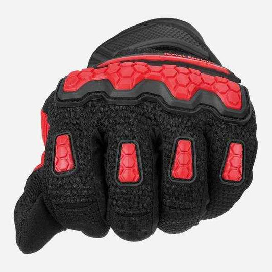 Royal Enfield Urban Hustler V2 Gloves Red