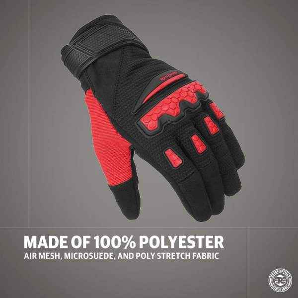 Royal Enfield Urban Hustler V2 Gloves Red