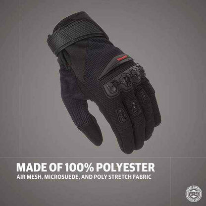 Royal Enfield Urban Hustler V2 Gloves Black