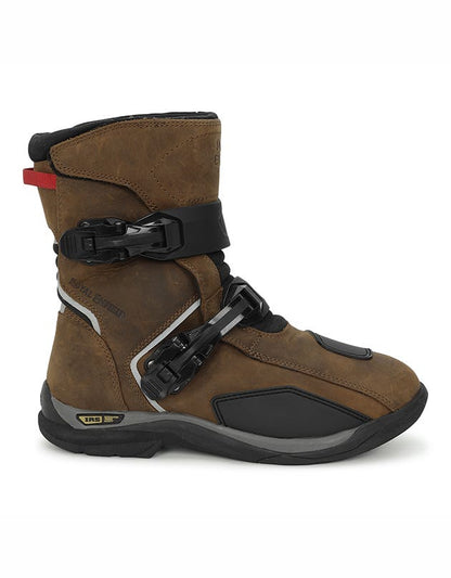 Royal Enfield Wanderer Waterproof Riding Boots (Brown)