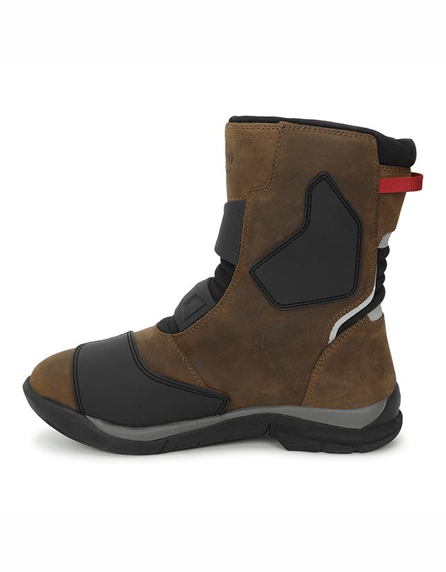 Royal Enfield Wanderer Waterproof Riding Boots (Brown)