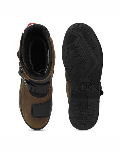 Royal Enfield Wanderer Waterproof Riding Boots (Brown)