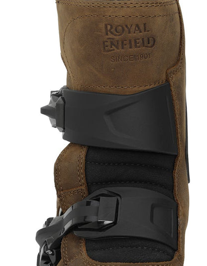 Royal Enfield Wanderer Waterproof Riding Boots (Brown)