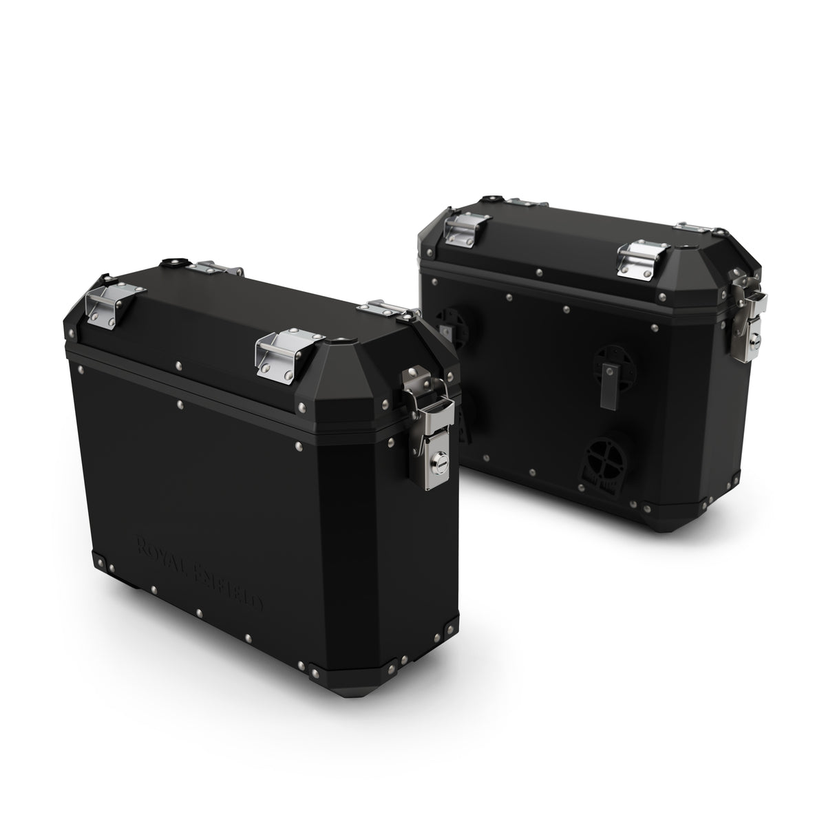 Royal Enfield – Black Adventure Panniers for Himalayan 440-1990276