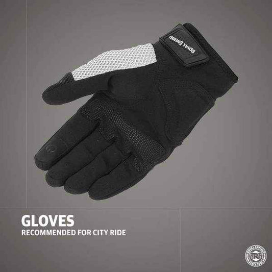 Royal Enfiled Rambler V3 Gloves Olive Black