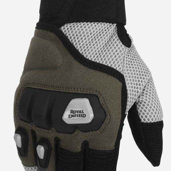 Royal Enfiled Rambler V3 Gloves Olive Black