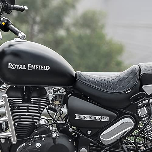 Royal Enfield Black Touring Rider Seat for Thunderbird 350/Thunderbird 500 (1990805)