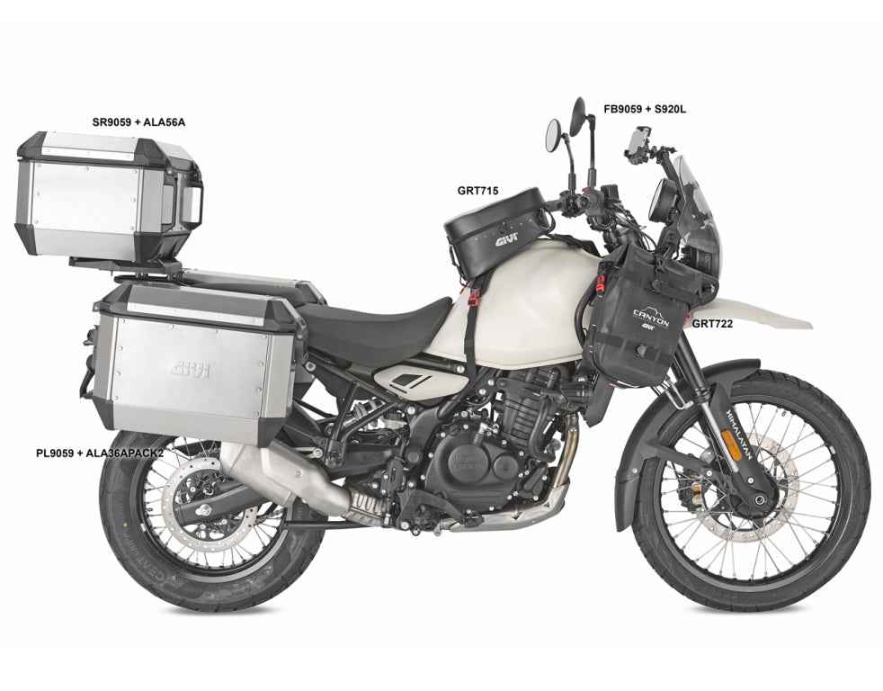 GIVI Side Rack Holder for Monokey Panniers Royal Enfield Himalayan 450 (PL9059-MY)