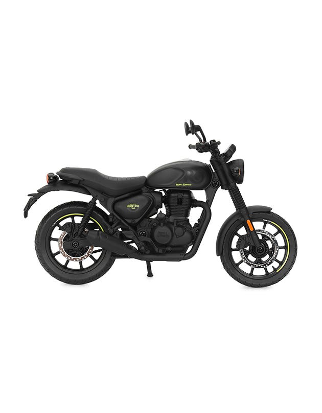 Royal Enfield Hunter 350 Scale Model (Graphite Grey) - RLCSMO260002