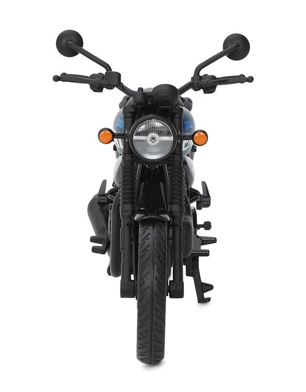 Royal Enfield Hunter 350 Scale Model (Rebel Blue) - RLCSMO260001
