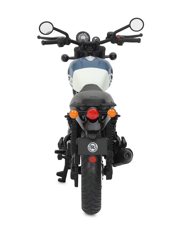 Royal Enfield Hunter 350 Scale Model (Rebel Blue) - RLCSMO260001