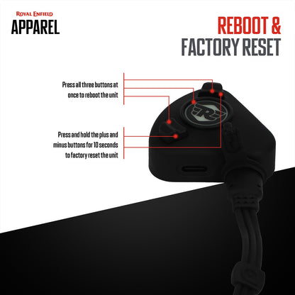 Motowave X2 - Royal Enfield Universal Bluetooth for Helmet